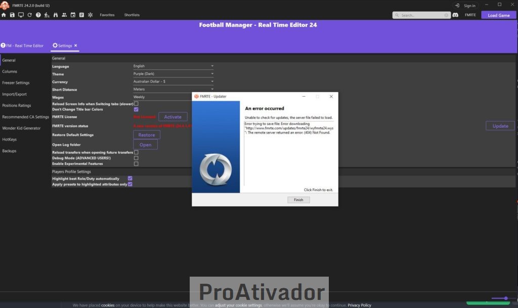 FMRTE FM 24 Cracked 2025 Download Ativado 24.4.2-build47